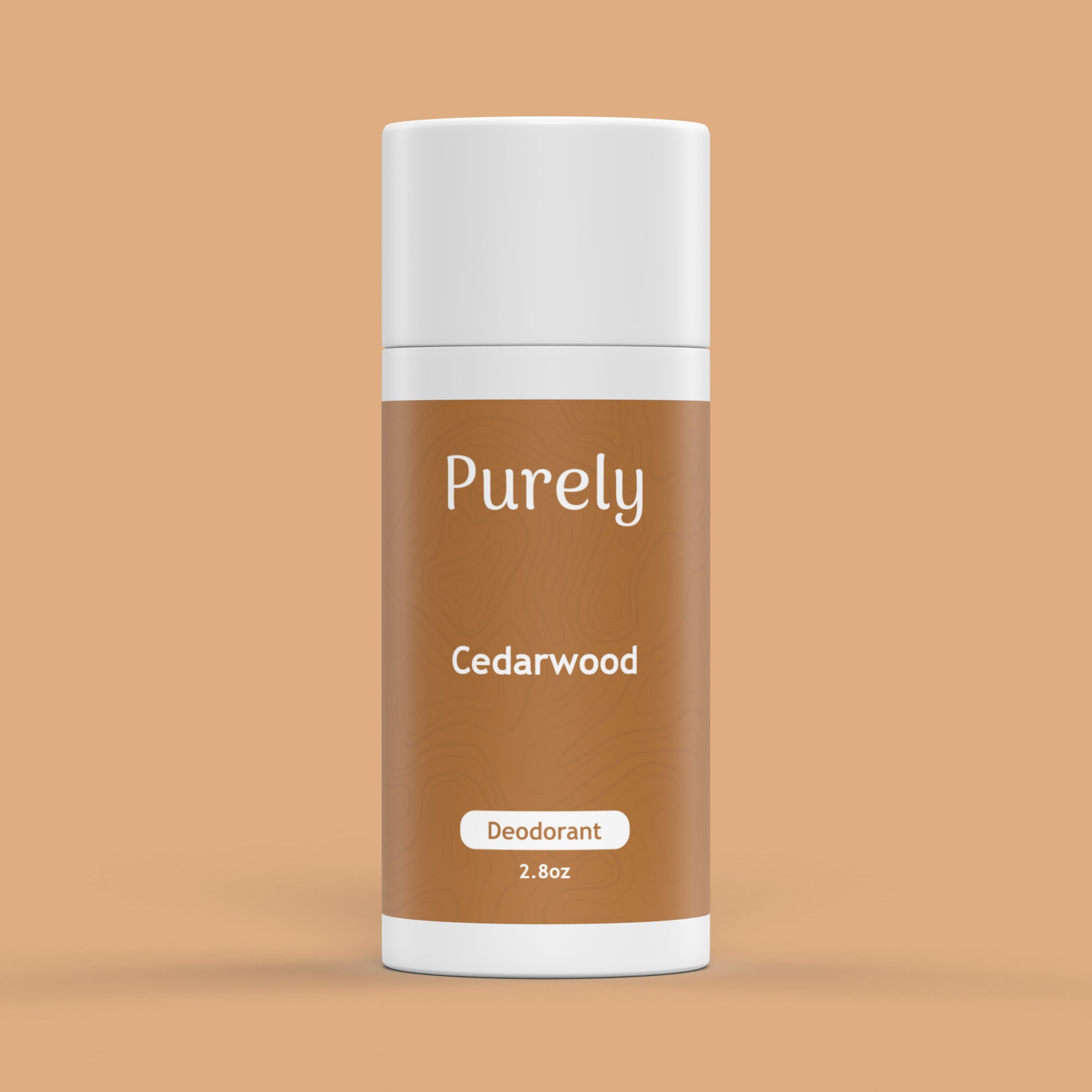 Tube of Purely Cedarwood deodorant