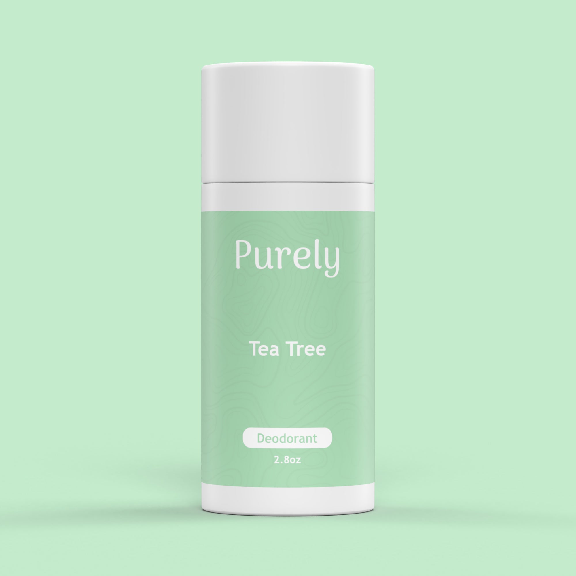 Tube of Purely Tea Trea deodorant